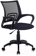 Кресло офисное Бюрократ CH-695NLT/Black (сетка черный/черный, TW-01/TW-11)