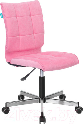 Кресло офисное Бюрократ CH-330M/VELV36 (розовый Velvet 36/металл) - фото 1 - id-p225858931