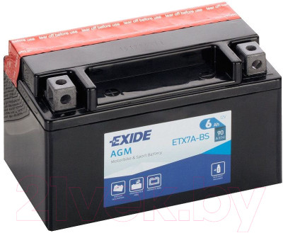 Мотоаккумулятор Exide ETX7A-BS (6 А/ч) - фото 1 - id-p225862030