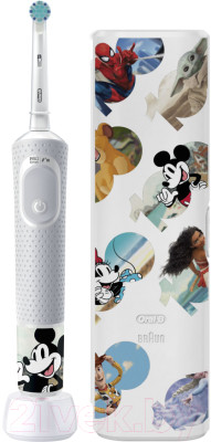 Электрическая зубная щетка Oral-B Pro Kids Disney (с чехлом) - фото 1 - id-p225867031