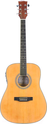 Электроакустическая гитара Fabio FAW-801 CEQ (натуральный) - фото 1 - id-p225851899