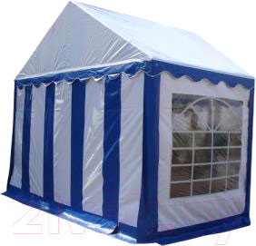 Торговая палатка Sundays Party 3x2 (белый/синий) - фото 1 - id-p225846894