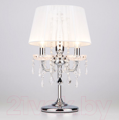 Прикроватная лампа Евросвет Allata 2045/3T (хром/белый) - фото 1 - id-p225849883