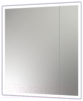 Шкаф с зеркалом для ванной Континент Reflex Led 70x80 (с датчиком движения) - фото 1 - id-p225844941