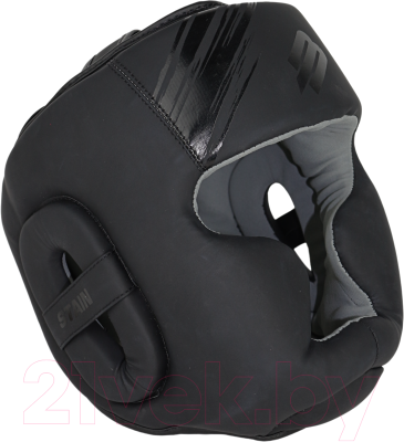 Боксерский шлем BoyBo Stain (S, черный) - фото 1 - id-p225878061