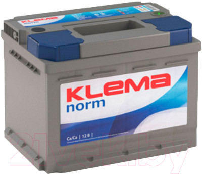 Автомобильный аккумулятор Klema Norm 6CT-62 АзЕ (62 А/ч) - фото 1 - id-p225861044