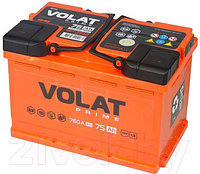 Автомобильный аккумулятор VOLAT Prime R+ (75 А/ч)