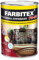 Грунтовка Farbitex ГФ-021 (20кг, серый)