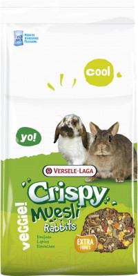 Корм для грызунов Versele-Laga Crispy Muesli Rabbits / 461129 (20кг) - фото 1 - id-p225867125