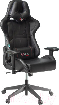 Кресло геймерское Бюрократ Zombie Viking 5 Aero Black Edition (искусственная кожа черный) - фото 1 - id-p225844969