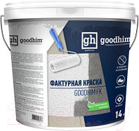 Краска декоративная GoodHim FK фактурная 28136 (14кг)