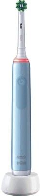 Электрическая зубная щетка Oral-B Pro 3 3000 Cross Action Blue D505.523.3 - фото 1 - id-p225853971