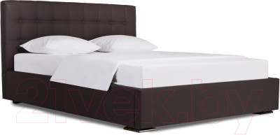 Двуспальная кровать ДеньНочь Бонд KR00-07 180x200 (KeKR07.4/SF66) - фото 1 - id-p225839949
