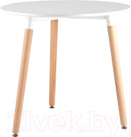 Обеденный стол Stool Group Eames / Z-210 (белый/дерево)