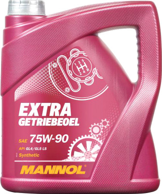 Трансмиссионное масло Mannol Extra 75W90 GL-4/GL-5 LS / MN8103-4 (4л) - фото 1 - id-p225883105