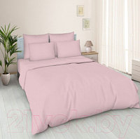 Комплект постельного белья Моё бельё Классик 1.5 (пудровый розовый)