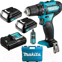 Профессиональная дрель-шуруповерт Makita DF333DWYE4