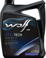 Моторное масло WOLF VitalTech 0W30 V / 22105/5 (5л)