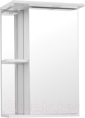 Шкаф с зеркалом для ванной Style Line Николь 450 (с подсветкой) - фото 1 - id-p225865161