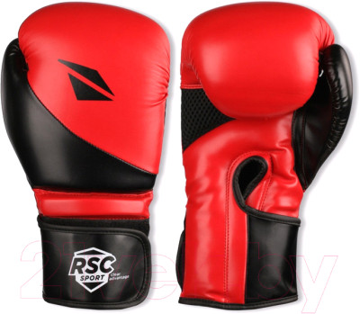 Боксерские перчатки RSC Pu Flex Bf BX 023 (р-р 8, красный/черный) - фото 1 - id-p225879113