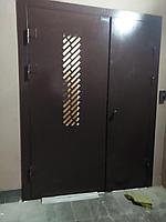 Дверь стальная подъездная с установкой домофонной системы