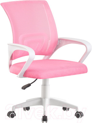 Кресло офисное Mio Tesoro Виола (розовый/белый) - фото 1 - id-p225864134