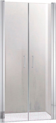 Душевая дверь Adema НАП ДУО-80 / NAP DUO-80 (прозрачное стекло) - фото 1 - id-p225842951