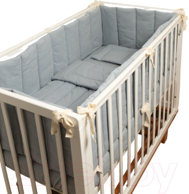 Комплект постельный для малышей Сладкие грезы X6429324 (вареный хлопок, морская волна) - фото 1 - id-p225858071