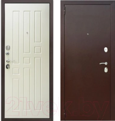 Входная дверь Гарда 8мм Белый ясень (96x205, левая) - фото 1 - id-p225887497