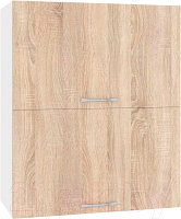 Шкаф навесной для кухни Кортекс-мебель Корнелия Лира ВШ60-2г (дуб сонома)