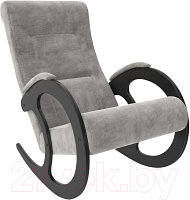 Кресло-качалка Импэкс 3 (венге/Verona Light Grey)
