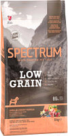 Сухой корм для собак Spectrum Low Grain для взрослых мини и мелких пород с ягненком и черникой (8кг)