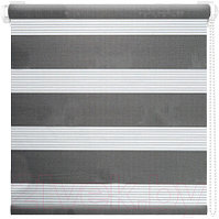 Рулонная штора АС МАРТ Баланс 120x160 (темно-серый)