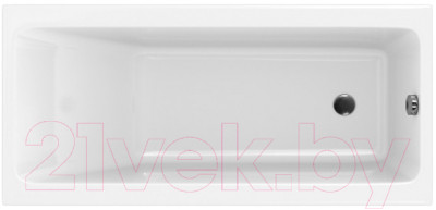 Ванна акриловая Cersanit Crea 160x75 / P-WP-CREA-160NL (без ножек) - фото 1 - id-p225839008