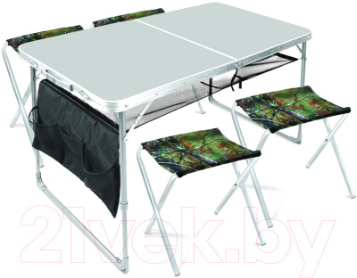 Комплект складной мебели Ника ССТ-К3 (металлик/хант) - фото 1 - id-p225859107
