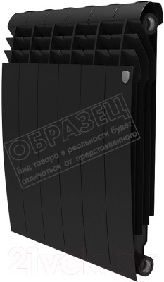 Радиатор биметаллический Royal Thermo Biliner 500 Noir Sable (10 секций) - фото 1 - id-p225847064