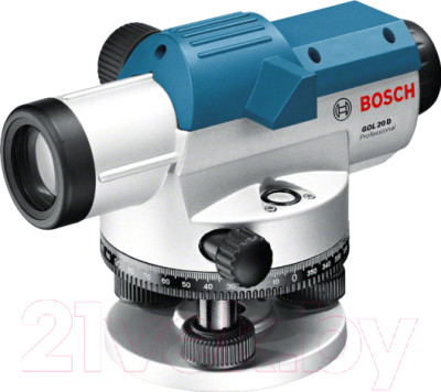 Оптический нивелир Bosch GOL 20D со штативом BT160 и рейкой GR500 (0.601.068.402) - фото 1 - id-p225838012