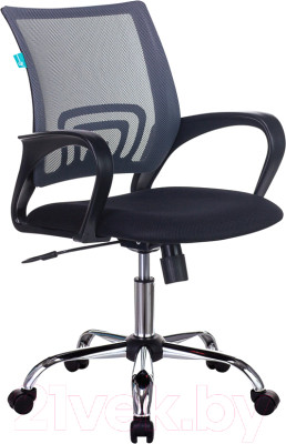 Кресло офисное Бюрократ CH-695NSL (темно-серый TW-04/черный TW-11/хром) - фото 1 - id-p225856030