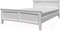 Каркас кровати Bravo Мебель Грация 4 160x200 (белый античный)