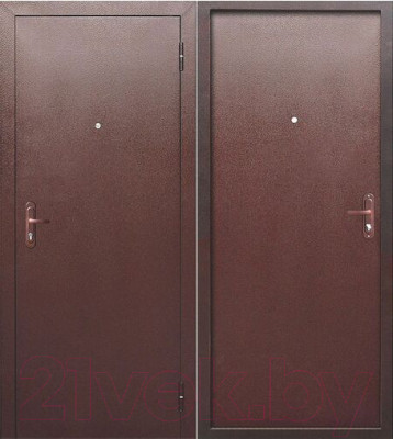 Входная дверь Гарда Стройгост 5 металл/металл (96х205, правая) - фото 1 - id-p225888645
