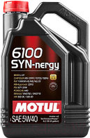 Моторное масло Motul 6100 Syn-nergy 5W40 / 107978 (4л)