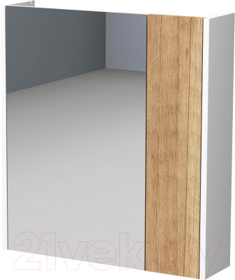 Шкаф с зеркалом для ванной АВН Домино 80 / 57.24 (3) - фото 1 - id-p225853124