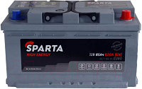 Автомобильный аккумулятор SPARTA High Energy 6СТ-85 Евро 820A низкий (85 А/ч)