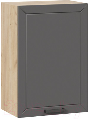 Шкаф навесной для кухни ТриЯ Лорас 1В5 (дуб крафт золотой/холст вулкан) - фото 1 - id-p225870284
