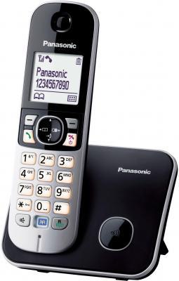 Беспроводной телефон Panasonic KX-TG6811 (черный) - фото 1 - id-p225859176