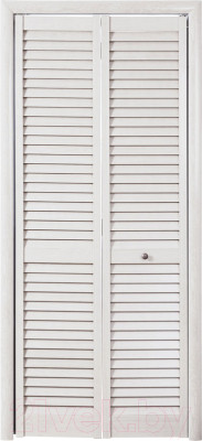 Дверь межкомнатная РСП Жалюзийная 50.3x200.5 (серый ясень) - фото 1 - id-p225891247