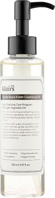 Гидрофильное масло Dear Klairs Gentle Black Fresh Cleansing Oil (150мл) - фото 1 - id-p225876263