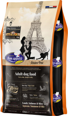 Сухой корм для собак Bon Appetit Dog Adult Lamb & Salmon & Rice / 681946 (12кг) - фото 1 - id-p225857143