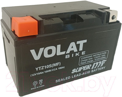 Мотоаккумулятор VOLAT YTZ10S MF (10 А/ч) - фото 1 - id-p225872294