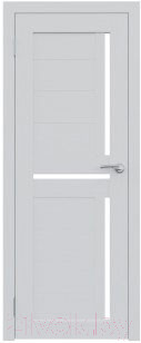 Дверь межкомнатная Юни Амати 18 60x200 (бьянко/стекло белое) - фото 1 - id-p225891265